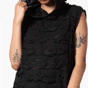 Killstar Hunters Distressed hooded tank